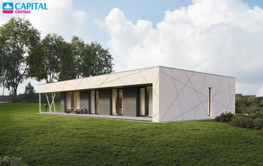 Parduodamas namas Slėnio g., Mykoliškių k., Vilniaus r. sav., 165 m2 ploto, 1 aukštai 4