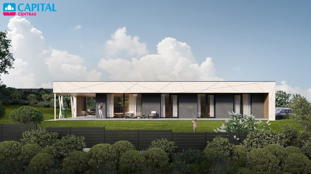 Parduodamas namas Slėnio g., Mykoliškių k., Vilniaus r. sav., 165 m2 ploto, 1 aukštai 5