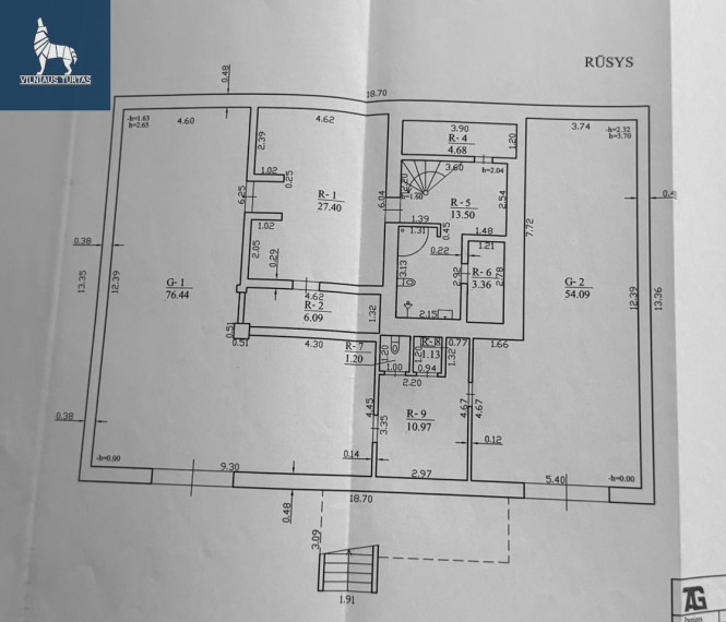 Parduodamas namas Vilniaus r. sav., Juodšilių k., Upelio g., 400.09 m2 ploto, 3 aukštai 12