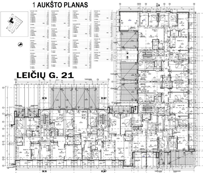Parduodamas butas Leičių g., Pašilaičiai, Vilniaus m., Vilniaus m. sav., 96.35 m² ploto 3 kambariai 9