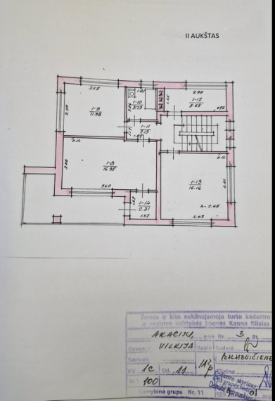 Parduodamas namas Akacijų g., Vilkijos m., Kauno r. sav., 196.84 m² ploto 7 kambariai 35