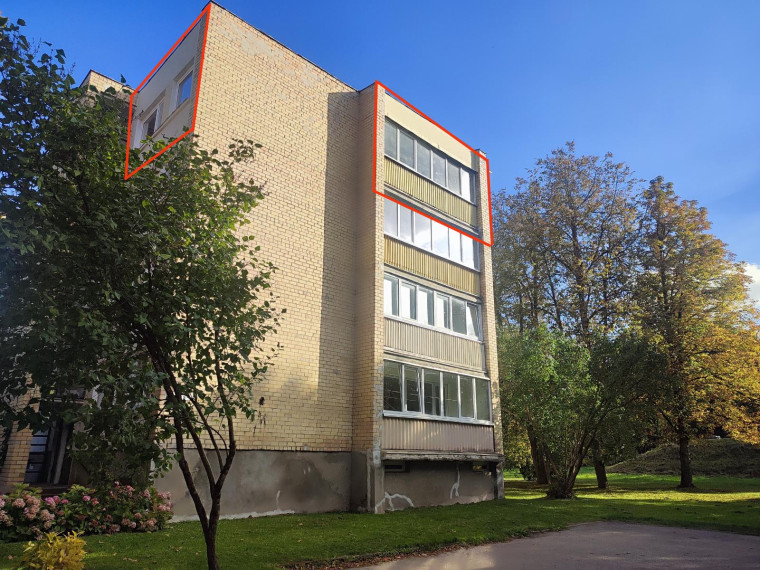 Parduodamas butas Ruokio g., Akademijos mstl., Kėdainių r. sav., 45.71 m² ploto 2 kambariai 14
