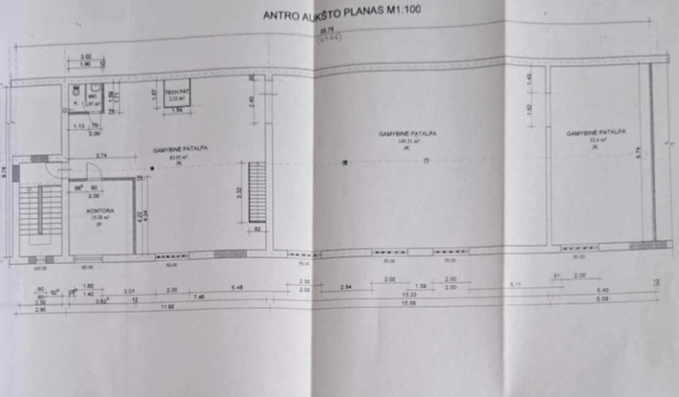 Nuomojamos gamybinės patalpos Kranto g., Panevėžio m., Panevėžio m. sav., 408.11 m2 ploto 8