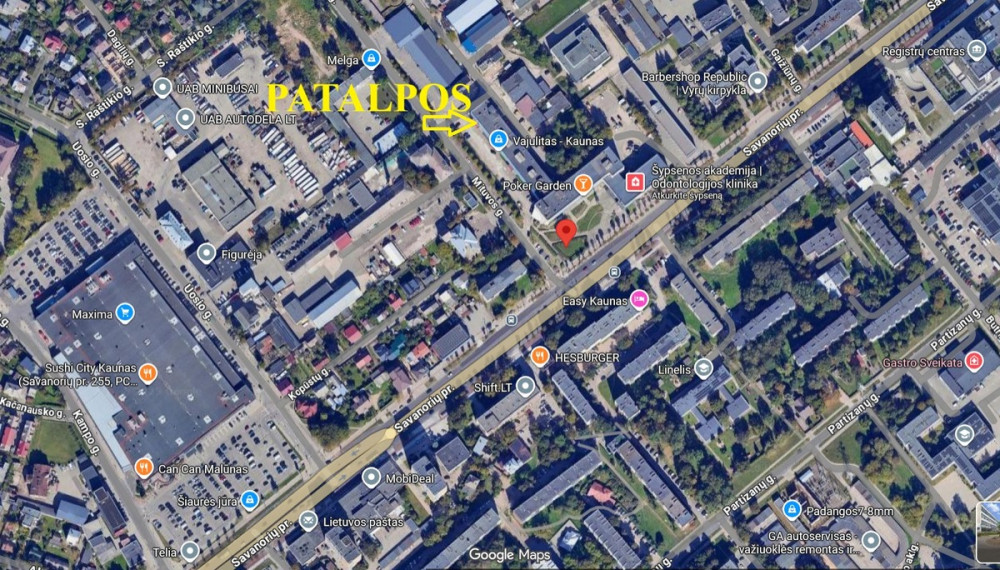 Parduodamos administracinės, gamybinės, kitos paskirties, paslaugų, prekybos patalpos Mituvos g., Žaliakalnis, Kauno m., Kauno m. sav., 102 m2 ploto 24