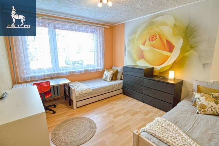 Nuomojamas butas Tyzenhauzų g., Naujininkai, Vilniaus m., Vilniaus m. sav., 65 m2 ploto, 3 kambariai 3