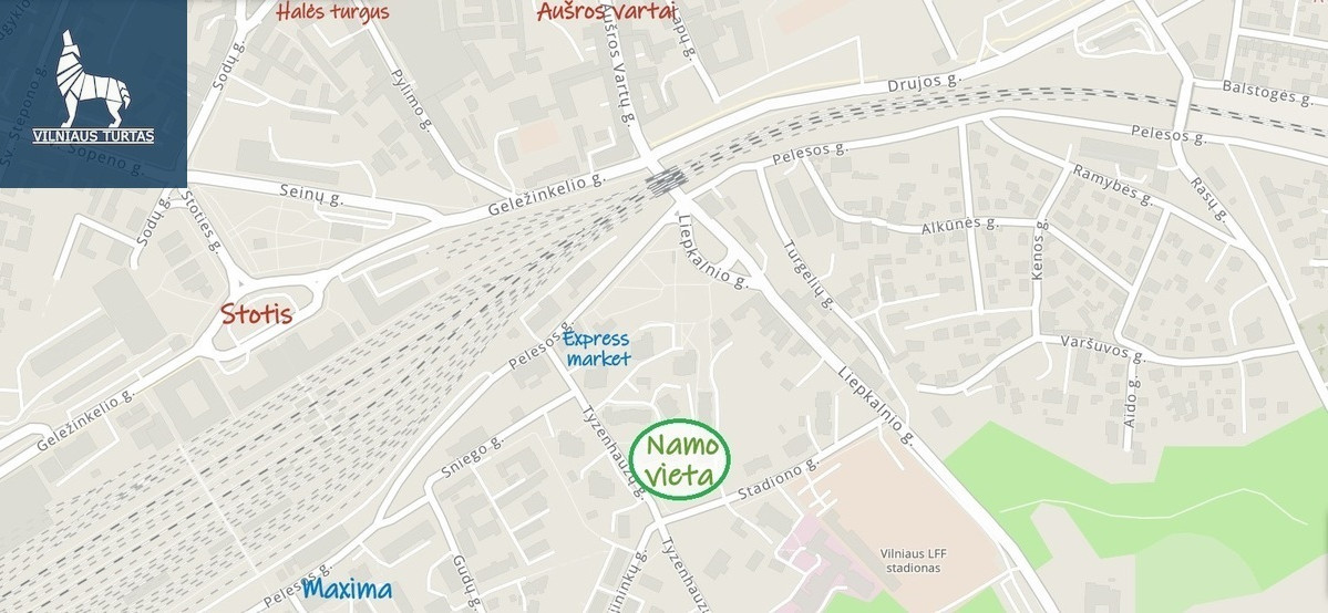 Nuomojamas butas Tyzenhauzų g., Naujininkai, Vilniaus m., Vilniaus m. sav., 65 m2 ploto, 3 kambariai 16