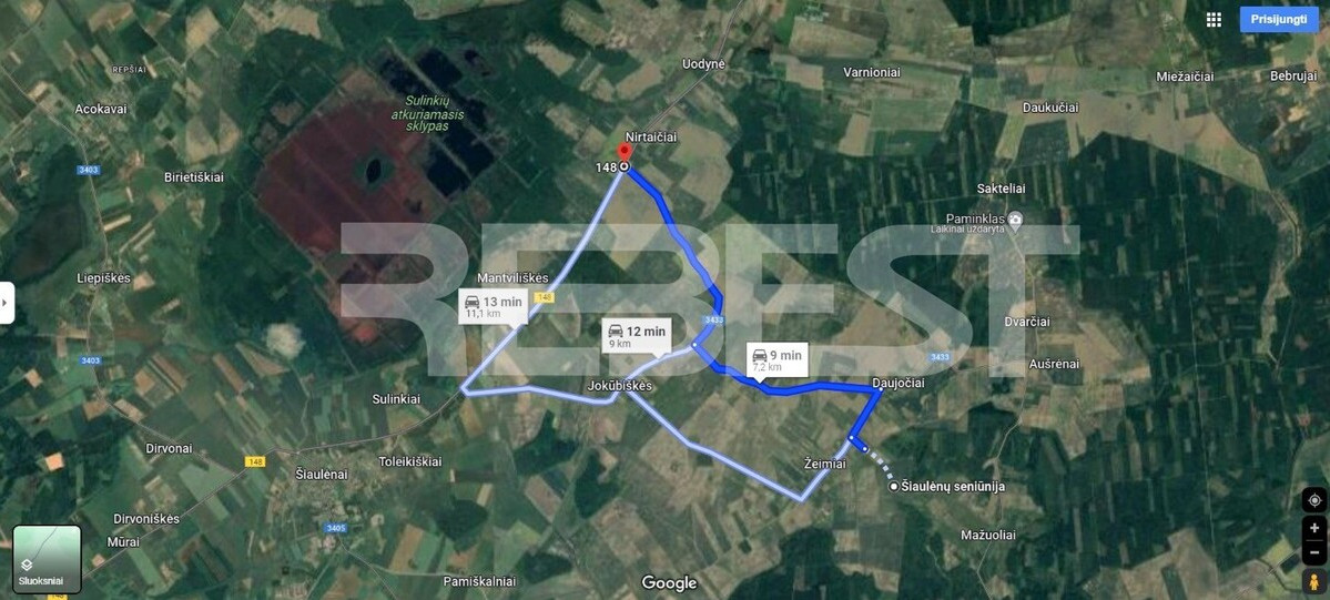Parduodamas kitos paskirties sklypas Žeimių k., Radviliškio r. sav., 1307 a ploto 6