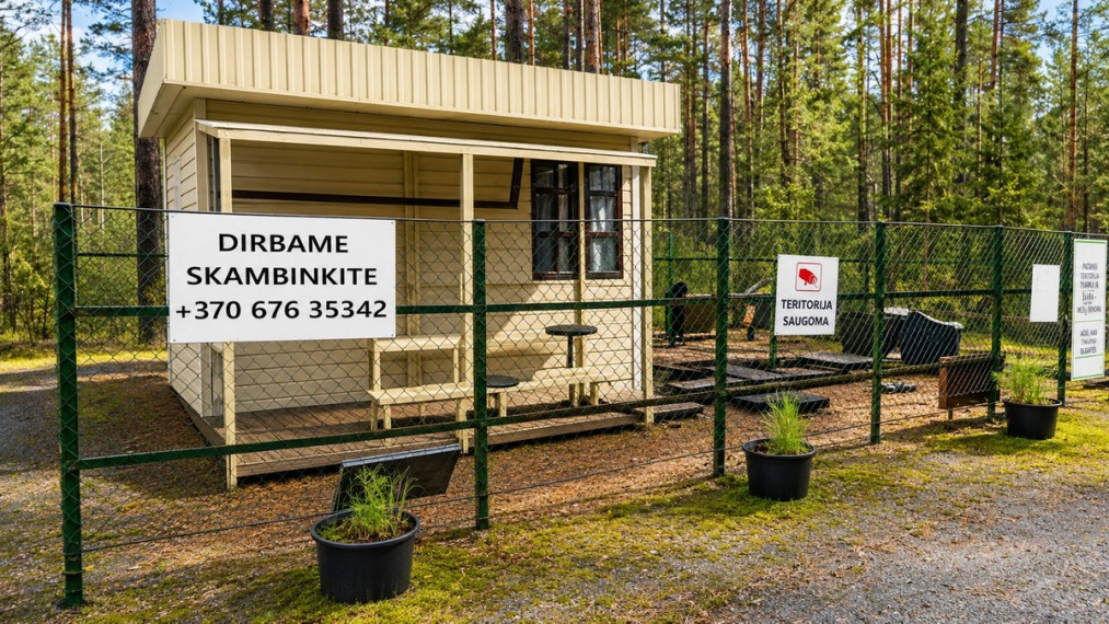 Parduodamos administracinės, gamybinės, kitos paskirties, paslaugų, prekybos, sandėliavimo patalpos Miškininkų g., Užupių k., Alytaus r. sav., 95 m2 ploto 6