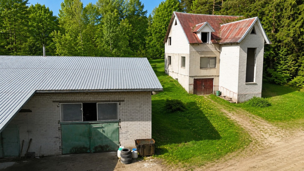 Parduodamos administracinės, gamybinės, kitos paskirties, paslaugų, prekybos, sandėliavimo patalpos Miškininkų g., Užupių k., Alytaus r. sav., 95 m2 ploto 7