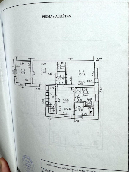 Parduodamas namas Prancūzų g., Aukštieji Šančiai, Kauno m., Kauno m. sav., 92.97 m² ploto 6 kambariai 13
