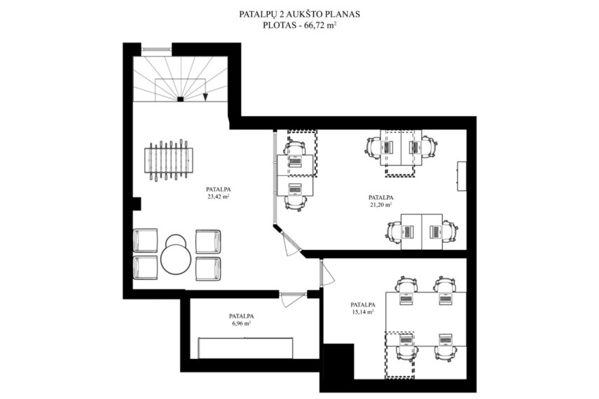 Parduodamas butas Kalvarijų g., Baltupiai, Vilniaus m., Vilniaus m. sav., 145 m2 ploto, 8 kambariai 8