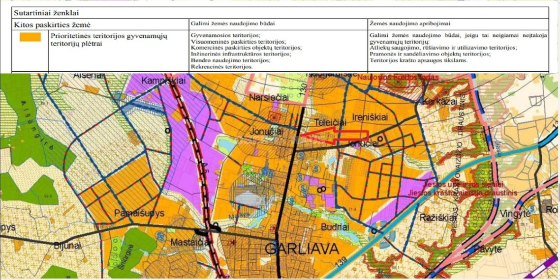 Parduodamas namų valdos paskirties sklypas Vytauto g., Teleičių k., Kauno r. sav., 16.23 a ploto 11