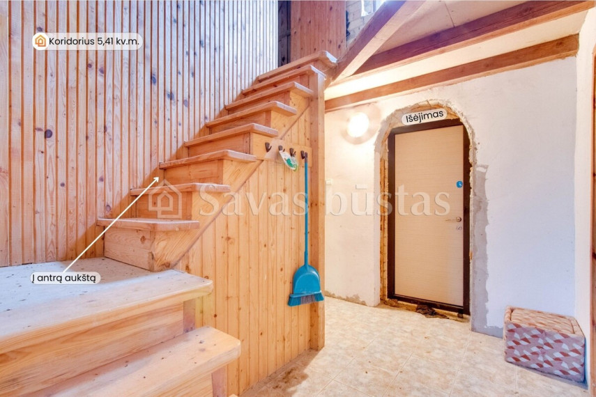 Parduodamas namas Raizgių k., Šiaulių r. sav., 97.94 m2 ploto, 2 aukštai 10