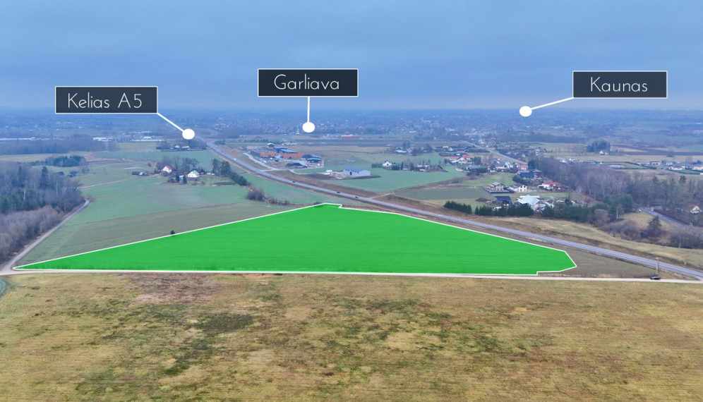 Parduodamas  sklypas Gluosnių g., Pagirių k., Kauno r. sav., 408.98 a ploto 6