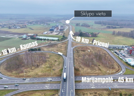 Parduodamas sklypas Gluosnių g., Pagirių k., Kauno r. sav., 408.98 a ploto Parduodamas sklypas Gluosnių g., Pagirių k., Kauno r. sav., 408.98 a ploto
