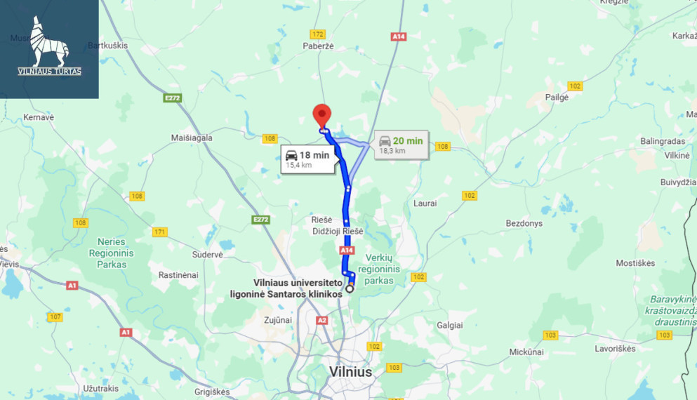 Parduodamas  sklypas Vilniaus r. sav., Papikeliškių k., Paberžės g., 177 a ploto 11