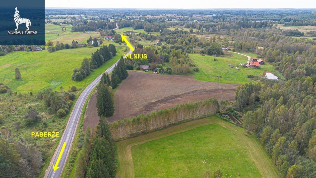 Parduodamas  sklypas Vilniaus r. sav., Papikeliškių k., Paberžės g., 177 a ploto 4