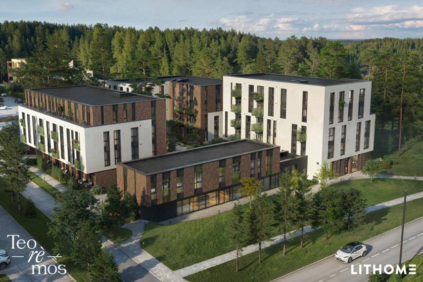 Parduodamas butas Mokslininkų g., Visoriai, Vilniaus m., Vilniaus m. sav., 46.80 m² ploto 2 kambariai 3