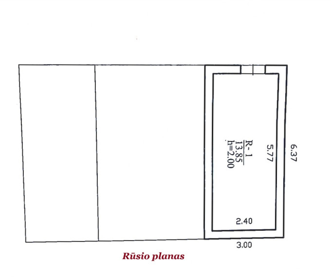 Parduodamas namas Kriaušių g., Valų k., Trakų r. sav., 61.3 m2 ploto, 2 aukštai 9