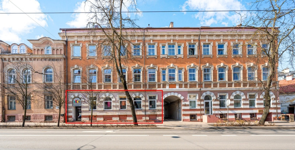 Nuomojamos paslaugų, prekybos patalpos Pylimo g., Centras, Vilniaus m., Vilniaus m. sav., 139.68 m2 ploto 1