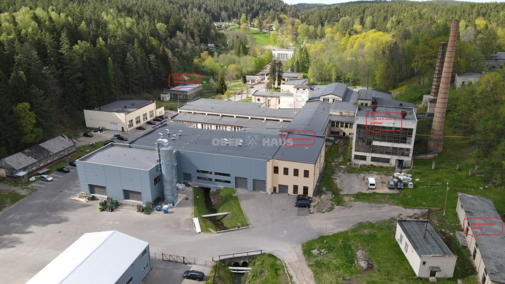 Nuomojamos gamybinės patalpos Popieriaus g., Verkiai, Vilniaus m., Vilniaus m. sav., 300 m2 ploto 1