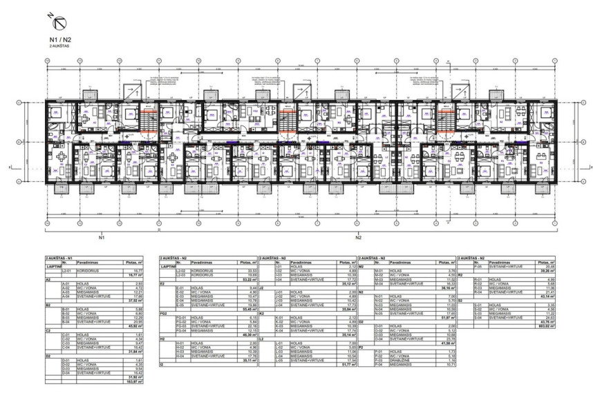 Parduodamas butas Vilniaus g., Centras, Šiaulių m., Šiaulių m. sav., 43.14 m2 ploto, 2 kambariai 28