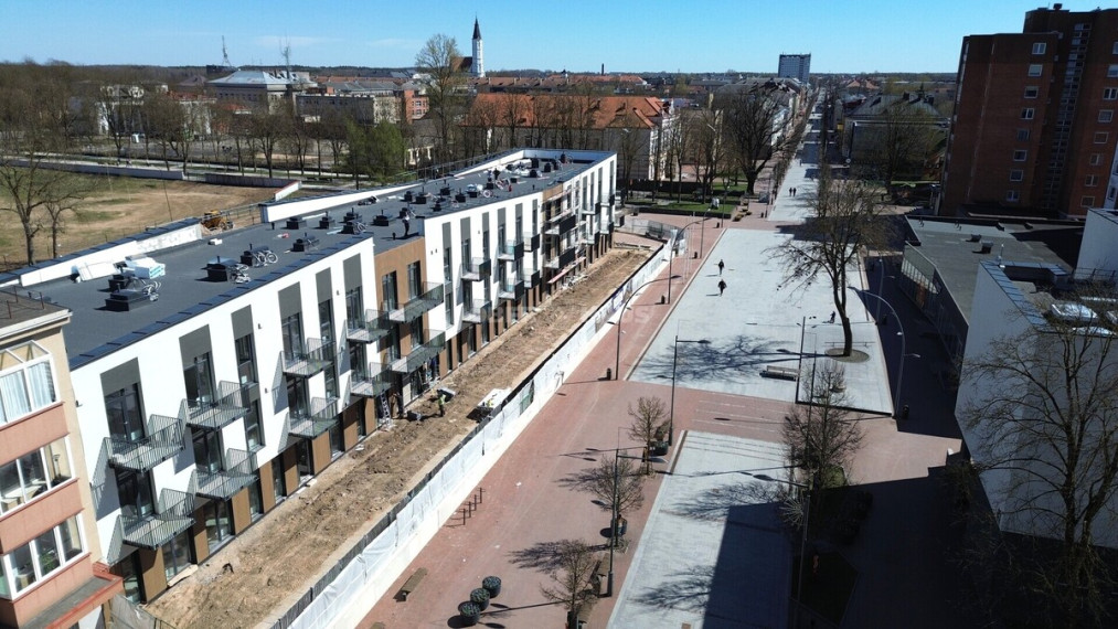 Parduodamas butas Vilniaus g., Centras, Šiaulių m., Šiaulių m. sav., 43.14 m2 ploto, 2 kambariai 2