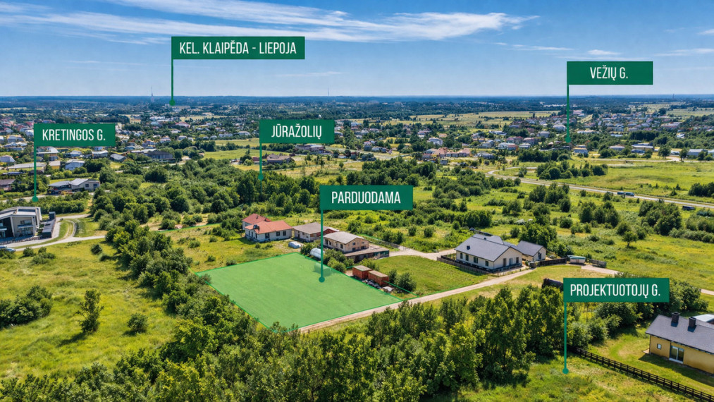 Parduodamas sklypas Ilgoji g., , Palangoje, 10 a ploto 4