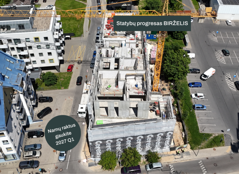 Parduodamas butas Trimitų g., Šnipiškės, Vilniaus m., Vilniaus m. sav., 31.18 m² ploto 2 kambariai 3