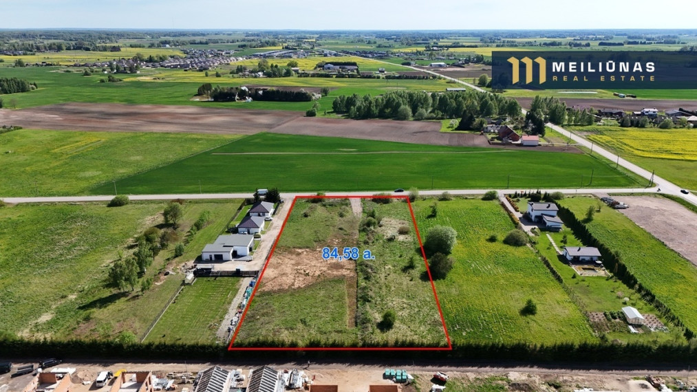 Parduodamas sklypas Jurginų g., Ringaudų k., 84.58 a ploto 5