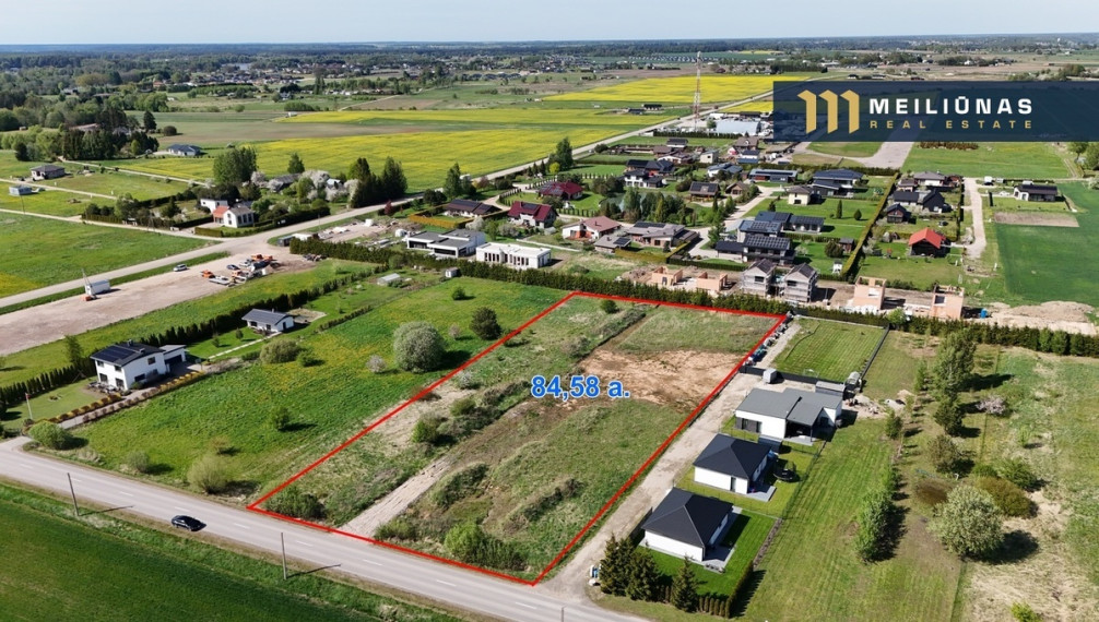 Parduodamas sklypas Jurginų g., Ringaudų k., 84.58 a ploto 7