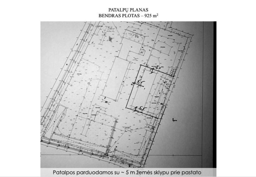 Parduodamos gamybinės, kitos paskirties, paslaugų, prekybos, sandėliavimo patalpos Žirgų g., Raudondvario k., Vilniaus r. sav., 925 m2 ploto 15