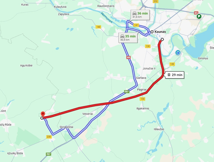 Parduodamas butas Stoties g., Jūrės mstl., Kazlų Rūdos sav., 46 m2 ploto, 3 kambariai 24