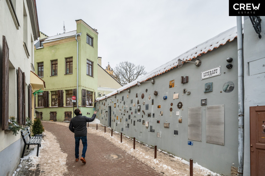 Parduodamos 59 kv.m ploto komercinės patalpos Literatų g., Senamiestyje, Vilniuje. 4