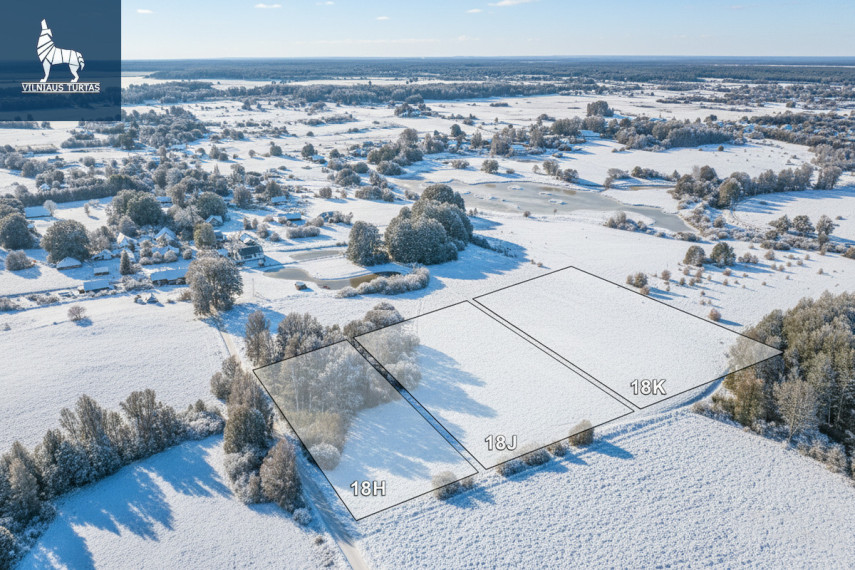 Parduodamas  sklypas Vilos, Arnionių II k., Molėtų r. sav., 56.09 a ploto 3