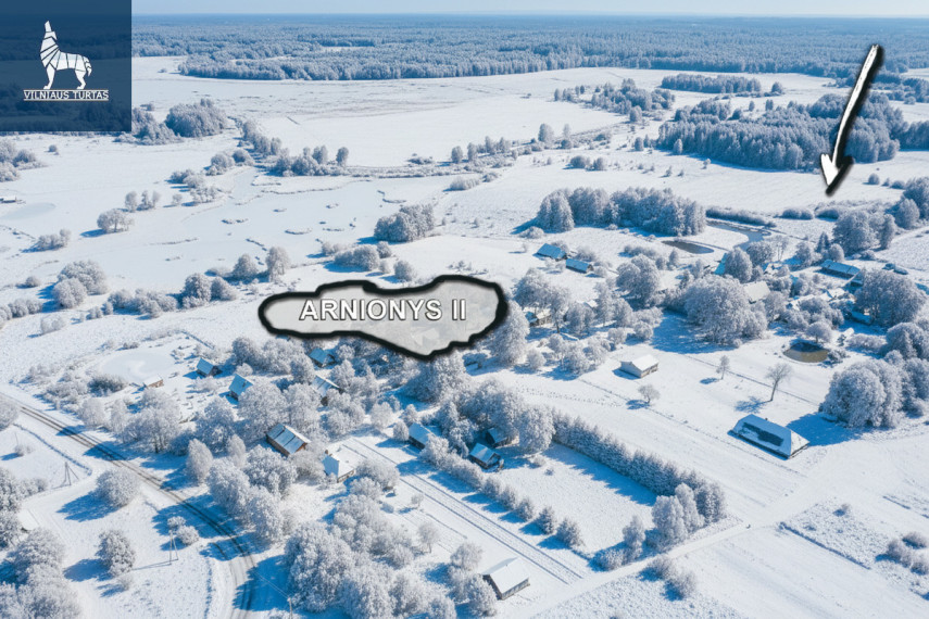 Parduodamas  sklypas Vilos, Arnionių II k., Molėtų r. sav., 56.09 a ploto 5
