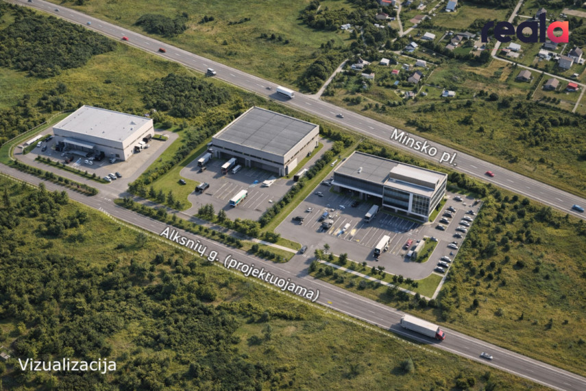 Parduodamas 3,13 ha ploto, trijų sklypų masyvas strateginėje vietoje – Minsko plente, Vilniaus r. 2