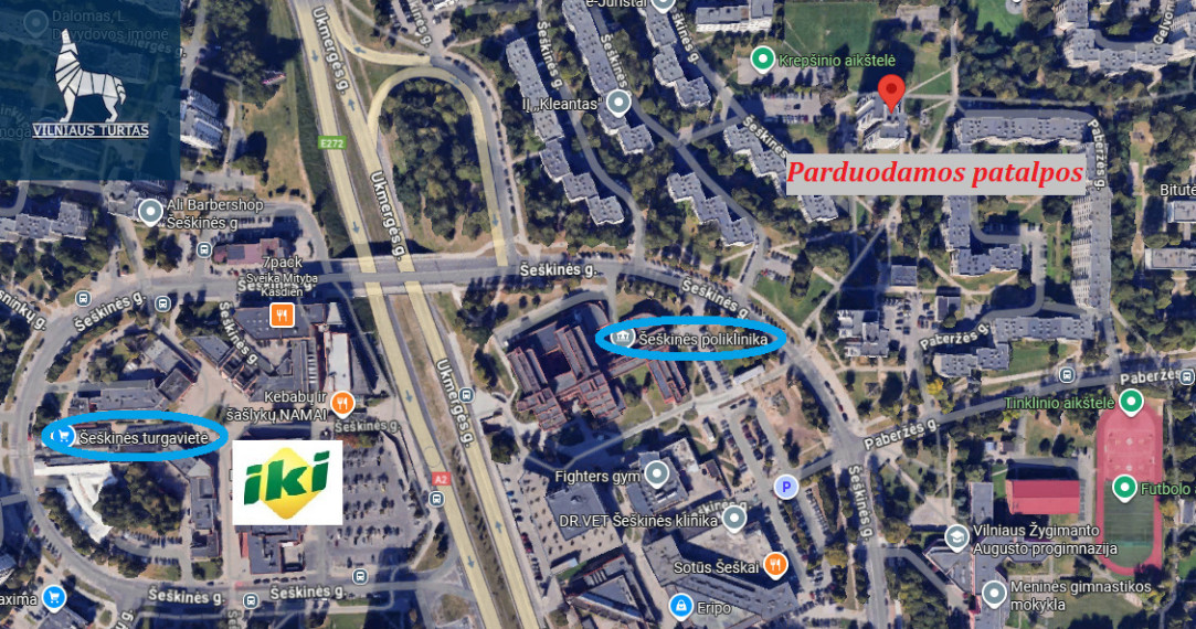 Parduodamas butas Šeškinės g., Šeškinė, Vilniaus m., Vilniaus m. sav., 70.6 m2 ploto, 3 kambariai 14