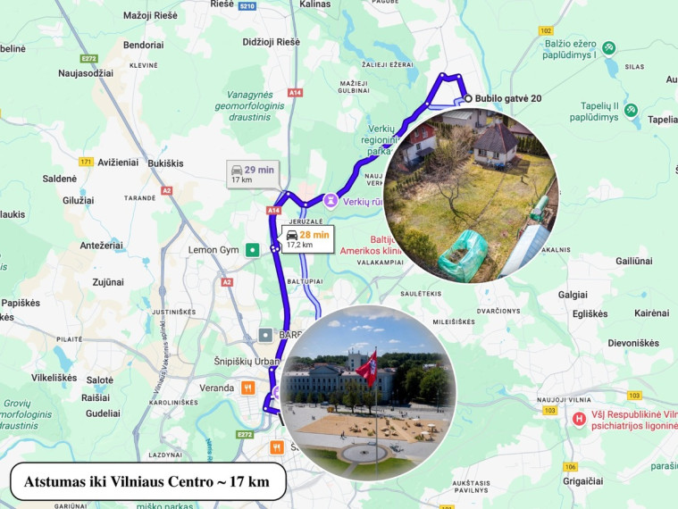 Parduodamas namas Bubilo g., Vilniaus m., Vilniaus m. sav., 38.39 m2 ploto, 2 aukštai 10