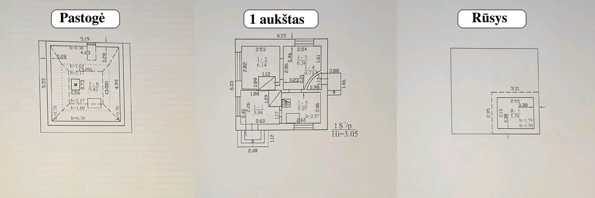 Parduodamas namas Bubilo g., Vilniaus m., Vilniaus m. sav., 38.39 m2 ploto, 2 aukštai 4