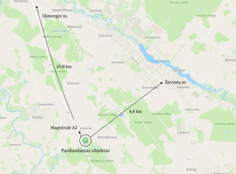 Parduodamas  sklypas Rimučių k., Širvintų r. sav., 597.43 a ploto 16