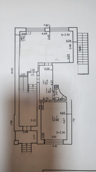 Nuomojamos  patalpos Aukštaičių g., Žaliakalnis, Kauno m., Kauno m. sav., 60 m2 ploto 3