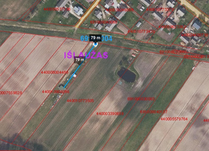 Parduodamas kitos paskirties sklypas Gėlių g., Rutkiškių k., Prienų r. sav., 30.16 a ploto 17