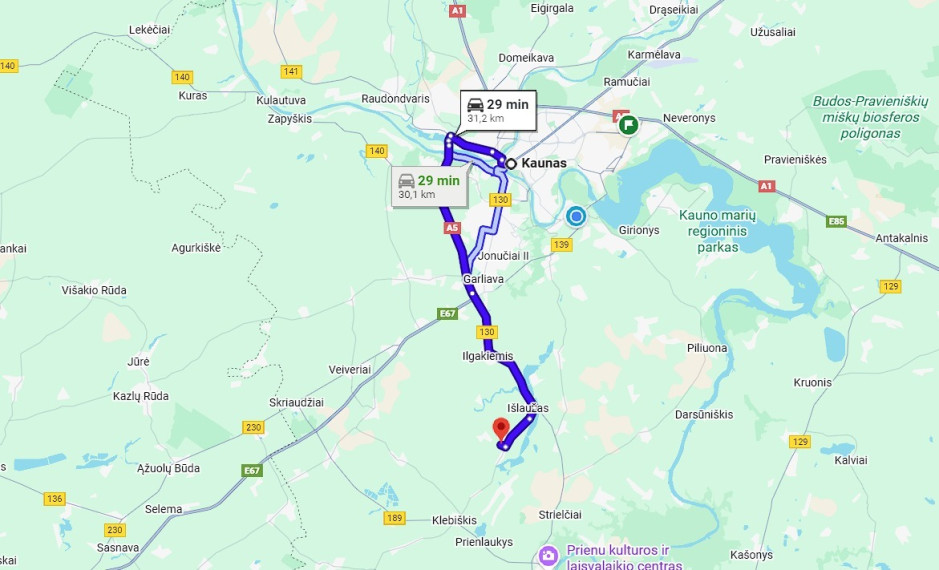 Parduodamas kitos paskirties sklypas Gėlių g., Rutkiškių k., Prienų r. sav., 30.16 a ploto 22