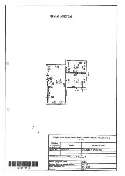 Parduodamas namas Dilgynės g., Naujoji Vilnia, Vilniaus m., Vilniaus m. sav., 117.16 m² ploto 5 kambariai 19