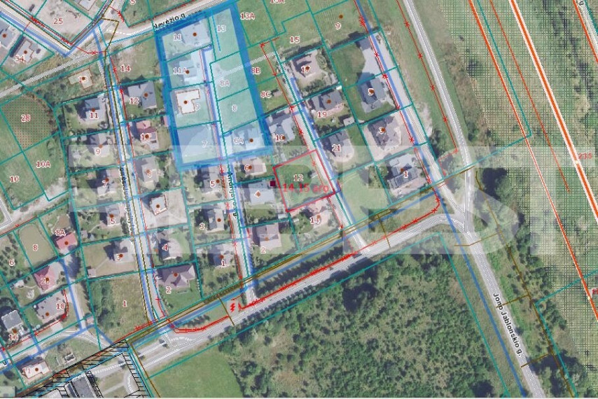 Parduodamas namų valdos paskirties sklypas Andrijavos g., Žaliūkiai, Šiaulių m., Šiaulių m. sav., 14.15 a ploto 10