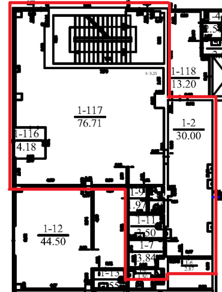 Nuomojamos administracinės, kitos paskirties, maitinimo patalpos Molėtų g., Didžioji Riešė, Vilniaus m., Vilniaus m. sav., 129 m2 ploto 2