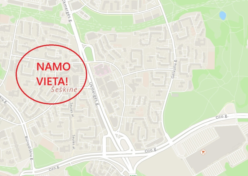 Parduodamas butas Šeškinės g., Šeškinė, Vilniaus m., Vilniaus m. sav., 55.32 m2 ploto, 3 kambariai 28