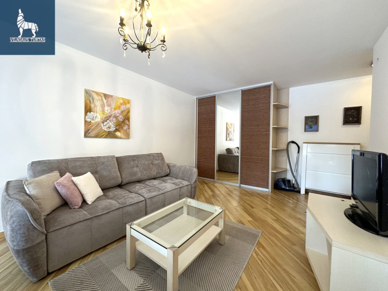 Nuomojamas butas Vilkpėdės g., Vilkpėdė, Vilniaus m., Vilniaus m. sav., 39 m2 ploto, 1 kambariai 2