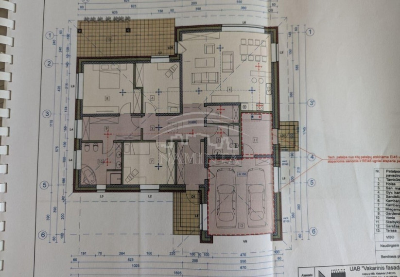 Parduodamas namas Budrikų k., Klaipėdos r. sav., 185 m2 ploto, 1 aukštai 7